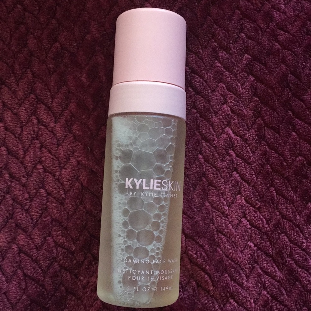 New Kylie skin foaming face wash retails for $24